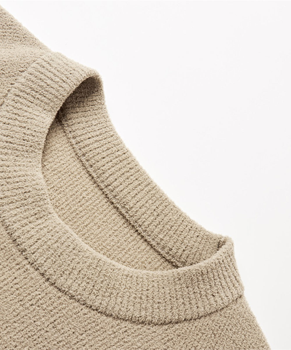 LOOP YARN CREW NECK
