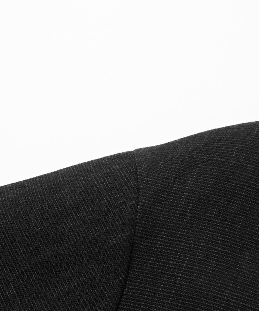 COLLARLESS JACKET