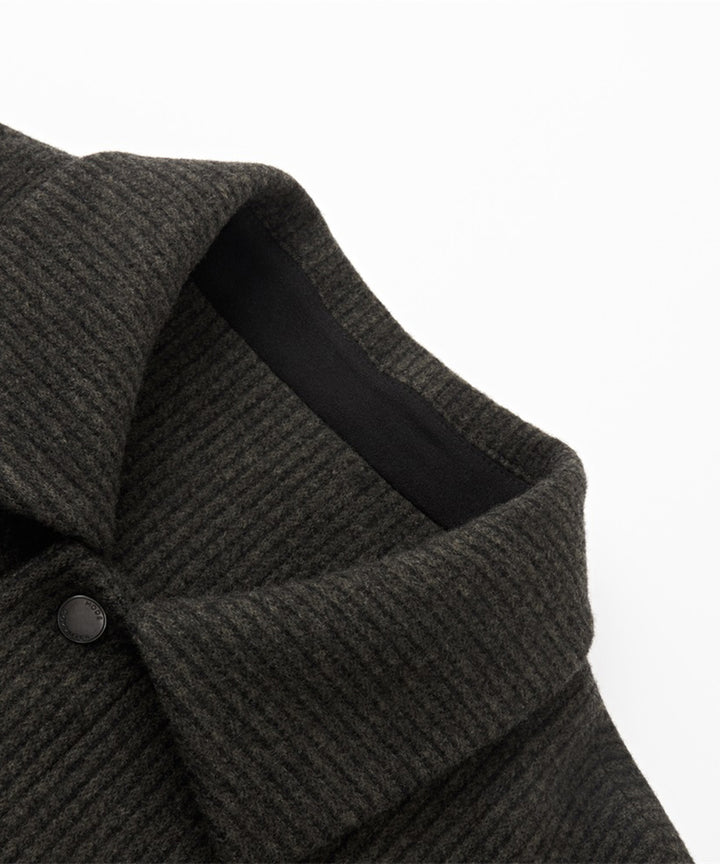 TWEED SHIRT JACKET