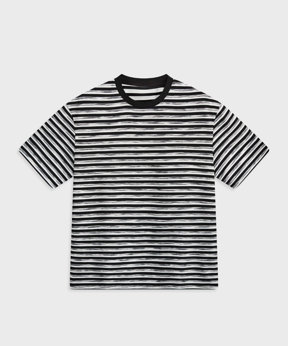 Border Crew Neck S/S T-Shirt