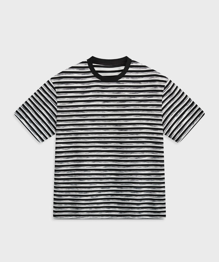 Border Crew Neck S/S T-Shirt